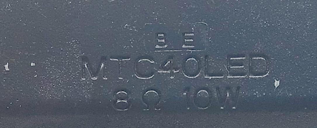 KIT DE BOCINAS PARA TV INSIGNIA / RCA / ELEMENT / ONN / DAEWOO / 2 PIEZAS / NUMERO DE PARTE MTC40LED / 8Ω/ 10W / MODELO RLDED4016A-I / 100133209 43" / 100012589 32" / DAW40FR - Imagen 2